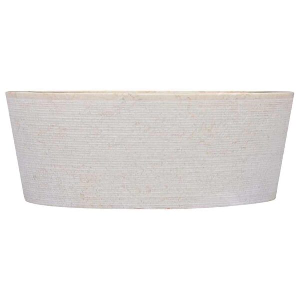 Sink Cream A40x15 cm Marble