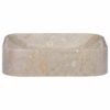 Sink Grey 40x40x10 cm Marble