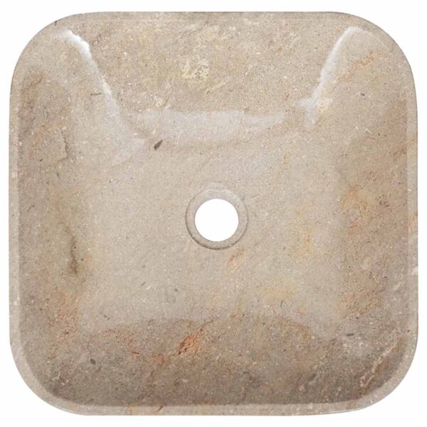 Sink Grey 40x40x10 cm Marble