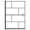 Shower Enclosure ESG 100x140 cm Black