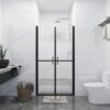Shower Door Half Frosted ESG (83-86)x190 cm