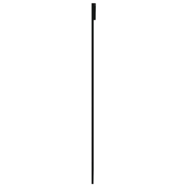 Sliding Door ESG Glass and Aluminium 102x205 cm Black