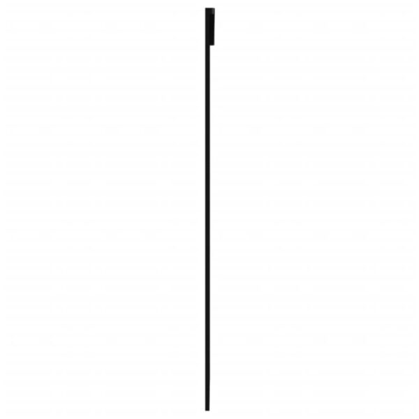 Sliding Door ESG Glass and Aluminium 102x205 cm Black