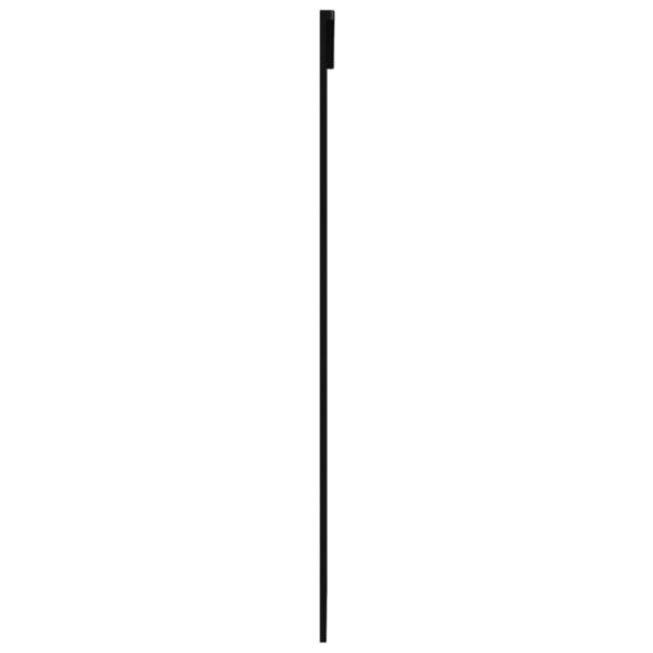 Sliding Door ESG Glass and Aluminium 102x205 cm Black