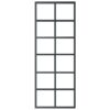 Sliding Door with Hardware Set ESG Glass & Aluminium 76x205 cm