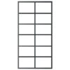 Sliding Door with Hardware Set ESG Glass & Aluminium 102x205 cm