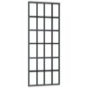 Sliding Door with Hardware Set ESG Glass & Aluminium 76x205 cm