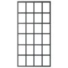 Sliding Door with Hardware Set ESG Glass & Aluminium 102x205 cm