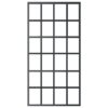 Sliding Door with Hardware Set ESG Glass & Aluminium 102x205 cm