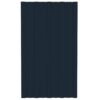 Roof Panels 36 pcs Galvanised Steel Anthracite 80x45 cm