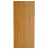 Roof Panels 36 pcs Galvanised Steel Light Wood 100x45 cm