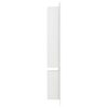 Shower Niche with 2 Compartments High Gloss White 41x69x9 cm