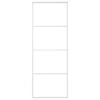 Sliding Door ESG Glass and Aluminium 76x205 cm White