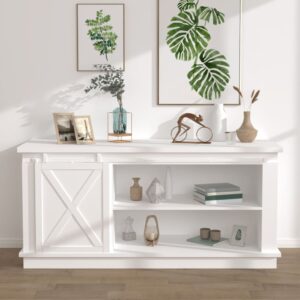 Mini Sliding Cabinet Door Kit Carbon Steel White 200 cm