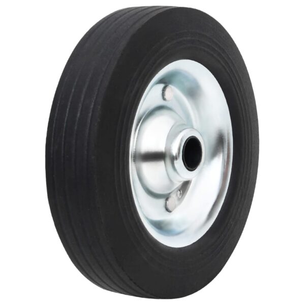 Wheel for Jockey Wheel A20x5 cm Solid Rubber and Steel