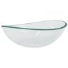 Basin Tempered Glass 54.5x35x15.5 cm Transparent
