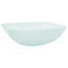 Basin Glass 42x42x14 cm Frosted