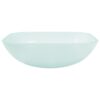 Basin Glass 42x42x14 cm Frosted