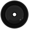 Basin Tempered Glass 35x12 cm Black
