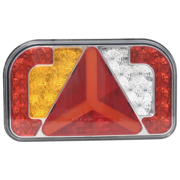 Trailer Lights 2 pcs Red 24x5x14.5 cm 12V LED Bulb