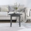 Coffee Table Grey A 55x45 cm Solid Wood Pine