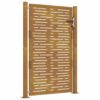 Garden Gate 105x130 cm Corten Steel Square Design