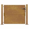 Garden Gate 105x80 cm Corten Steel