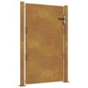 Garden Gate 105x130 cm Corten Steel