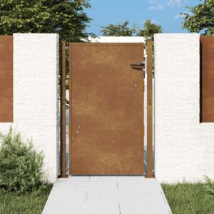 Garden Gate 105x130 cm Corten Steel