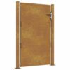 Garden Gate 105x155 cm Corten Steel