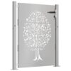 Garden Gate 105x155 cm Corten Steel Tree Design