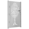 Garden Gate 105x180 cm Corten Steel Tree Design