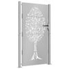 Garden Gate 105x205 cm Corten Steel Tree Design