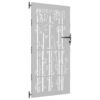 Garden Gate 85x175 cm Corten Steel Bamboo Design