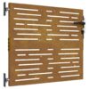 Garden Gate 85x100 cm Corten Steel Square Design