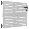 Garden Gate 85x100 cm Corten Steel Square Design