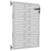 Garden Gate 85x150 cm Corten Steel Square Design