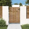 Garden Gate 85x150 cm Corten Steel Square Design