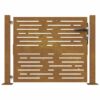 Garden Gate 105x105 cm Corten Steel Square Design