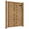 Garden Gate 105x130 cm Corten Steel Square Design