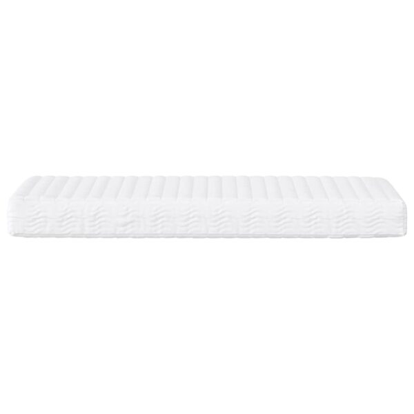 Foam Mattress White 90x200 cm Hardness H2 H3