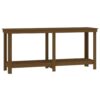 Work Bench Honey Brown 180x50x80 cm Solid Wood Pine