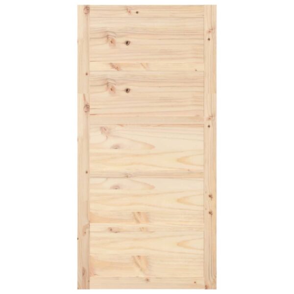 Barn Door 100x1.8x204.5 cm Solid Wood Pine