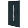 Front Door Anthracite 108x200 cm PVC