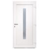 Front Door Anthracite 108x200 cm PVC