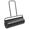 Garden Lawn Roller with Handle Black 63 L Iron and Steel