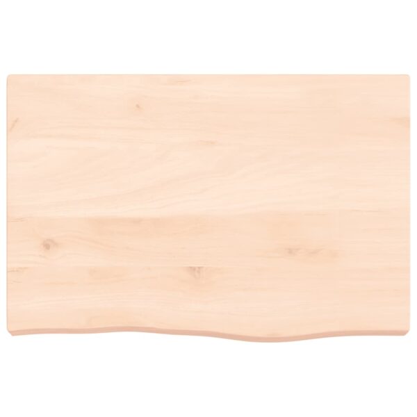 Wall Shelf 60x40x(2-6) cm Untreated Solid Wood Oak