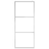 Walk-in Shower Wall with Shelf Chrome 100x195 cm ESG Glass & Aluminium