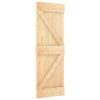 Door NARVIK 70x210 cm Solid Wood Pine