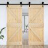 Door NARVIK 85x210 cm Solid Wood Pine